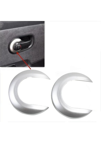 4x Araba Iç Kapı Kolu Kapak Dekoratif Döşeme Nissan Tiida Için Raezin Kaputunun Içi 2005-2010 1 6 Livina NV200 A (Yurt Dışından) fiyatları