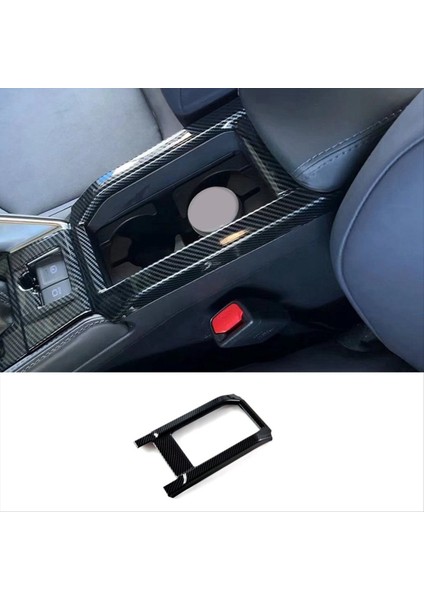 Toyota Yaris Cross 2024 Rhd Karbon Fiber Merkez Konsolu Su Kupası Tutucu Kapak Trim Iç Aksesuarlar (Yurt Dışından) fiyatları