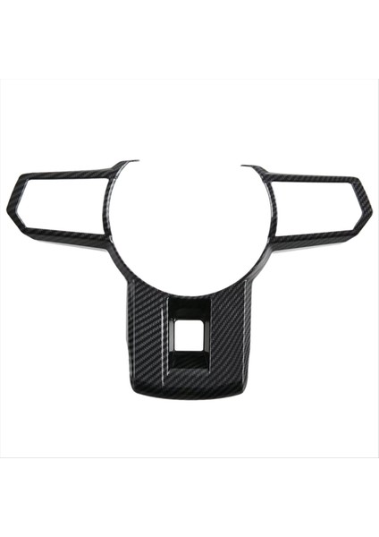 Mitsubishi Triton / L200 2024 Araç Direksiyon Simidi Dekoratif Kapak Döşeme Iç Aksesuarlar Karbon Fiber (Yurt Dışından)