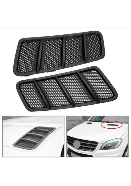 6x Yan Kaput Hava Havalandırma Izgara Kapağı Mercedes-Benz Için W166 ml Gl Sınıfı 2012-2015 1668800105 1668800205 (Yurt Dışından) fiyatları