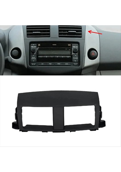 Toyota Rav4 2009-2013 Araç Aksesuarları Için Araba Merkezi Dash Hava Outlet Grilles Panel Trim (Yurt Dışından) indirimleri