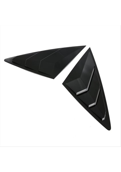 Siyah Arka Yan Havalandırma Çeyrek Pencere Kançık Deklanşör Kapağı Trim Byd Seal / Byd Atto 4 (Yurt Dışından) modelleri