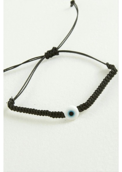 Nazar Boncuk Makrome Ip Bileklik