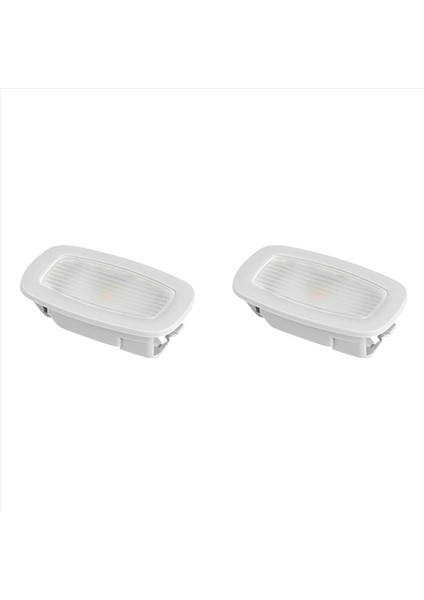 2x Araç Iç Çatı Işık Sunvisor Makyaj Lambası A00090695047H52 Mercedes-Benz W205 W253 W213 W222 C200 E260 S300 Gri (Yurt Dışından)