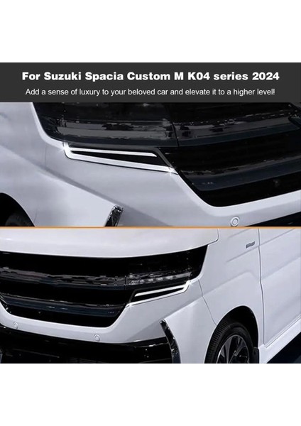 Far Kaş Kapağı Trim Dekoratif Çıkartmalar Suzuki Spacia Özel MK54S MK94S 2024 Aksesuarlar (Yurt Dışından) fırsatları