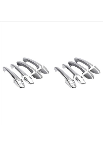 8x Araç Krom Kapı Tutucu Mercedes-Benz Glk Cla C-Class W204 W246 W212 X204 W166 W117 (Yurt Dışından)