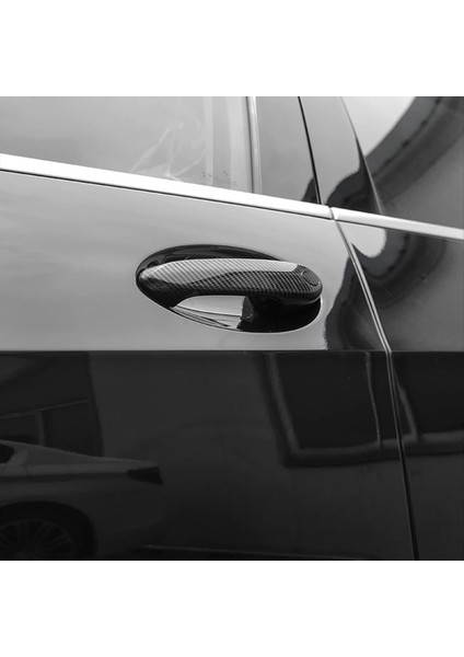 2x Karbon Fiber Dış Dış Kapı Kolu Kapak Trim Bmw 3 5 6 Seri G20 G30 G31 G32 G01 G02 G05 G06 X3 X4 X5 X6 (Yurt Dışından) fırsatları