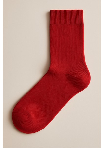 Erkek Family Soket Çorap Kırmızı modelleri