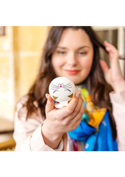 Lady Retro - Katlanabilir Aynalı Saç Fırçası (White Cat) modelleri