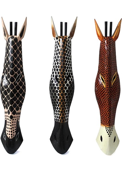 Ahşap Zebra Mask 1 Metre.