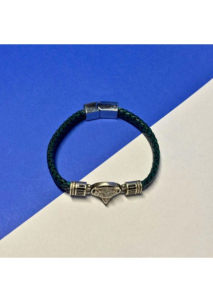 El Işçiliği ile Üretilmiş Hakiki Deri Erkek Bileklik modelleri