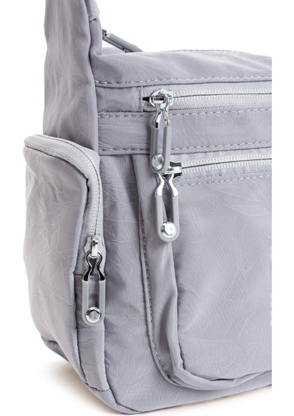 Su Geçirmez Kumaş Çok Cepli Omuz Askılı Kadın Çanta