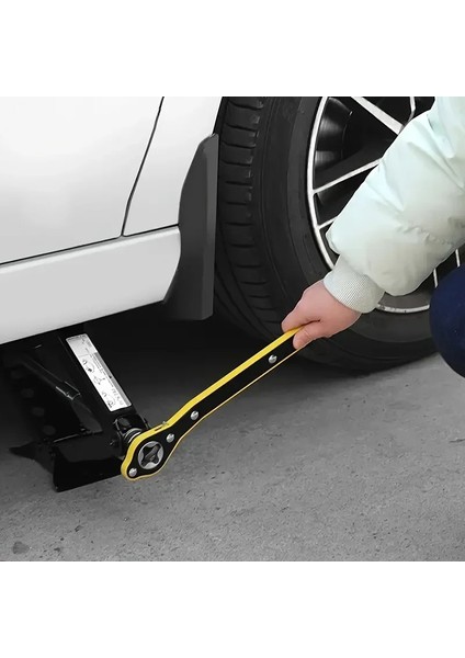 Skoda Scala 2019-2020-2021-2022-2023-2024-2025 Araba Kaldırma Krikosu 1.5ton, Makas Cırcır Otomatik Kırmızı/siyah ve 4 Uclu Bijon Anahtarı 17 19 21 22MM modelleri