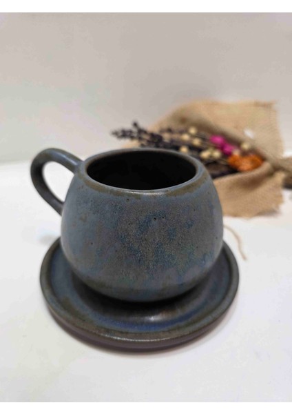El Yapımı Stoneware Fincan Takımı
