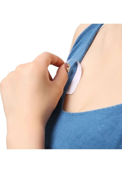 Vücut ve Kıyafet Için Çift Taraflı Sabitleme Dekolte Abiye Gelinlik Elbise Sütyen Bantı