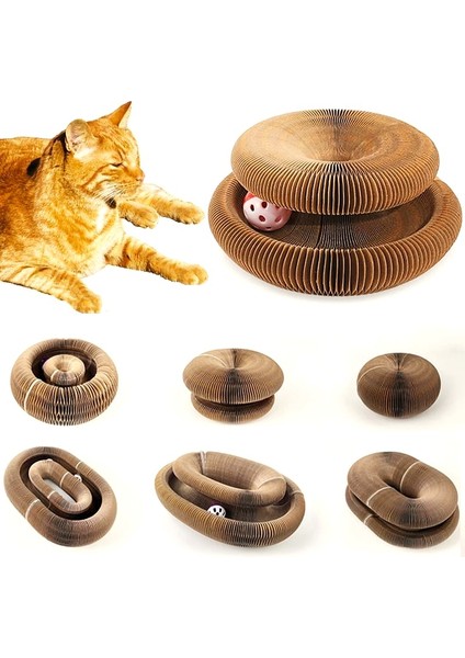 Kedi Tırmalama Toplu Akordiyon Oyuncak