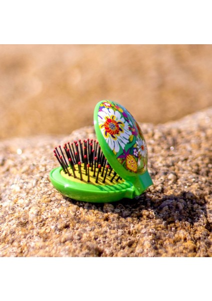 Lady Retro - Katlanabilir Aynalı Saç Fırçası - Songe De Printemps fiyatları