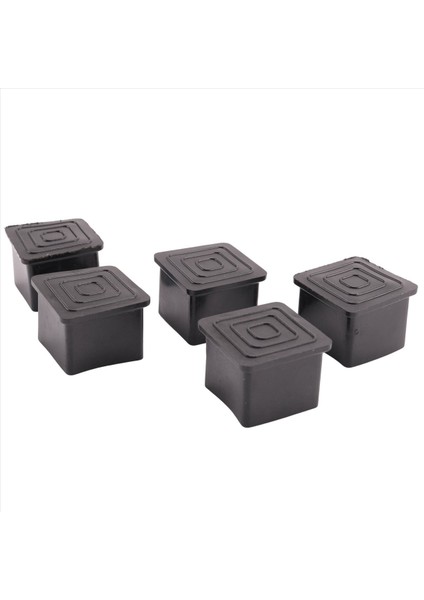 20PCS Kare Sandalye Masa Bacak Ayağı Kauçuk Kapakları Koruyucular 25MM x 25MM (Yurt Dışından) fırsatları