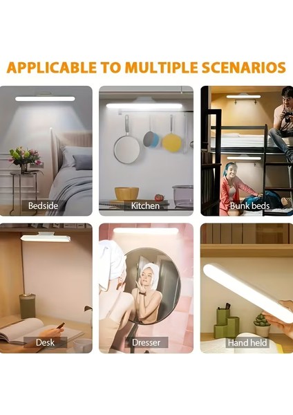 Cabinet Dokunmatik Anahtarlı 3 Renk Modu Mıknatıslı LED Aydınlatma