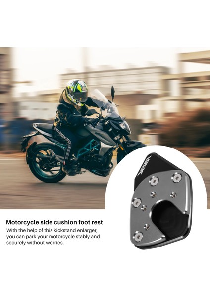 Motosiklet Tarafı Stand Pad Kickstand Honda Xadv Xadv X-Adv 750 2017-2019 Titanyum (Yurt Dışından) fiyatları