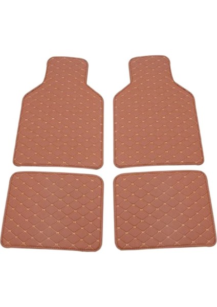 Araba Halı Ayağı Mat Evrensel Ayak Mat Araç Iç Araç Aksesuarları C (Yurt Dışından)