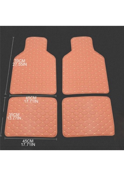 Araba Halı Ayağı Mat Evrensel Ayak Mat Araç Iç Araç Aksesuarları C (Yurt Dışından) modelleri