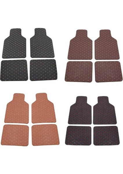 Araba Halı Ayağı Mat Evrensel Ayak Mat Araç Iç Araç Aksesuarları C (Yurt Dışından) fırsatları