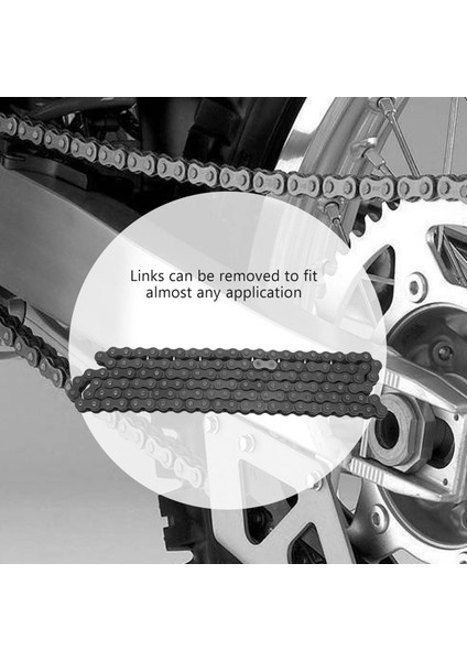 420 Motosiklet Zinciri - 420 Standart Roller Zinciri 132 Bağlantı + 110CC 125CC Kir Çukur Bisikleti Için Zincir Breaker Atv Quad Go Kart Scooter Mini Bike (Yurt Dışından) modelleri