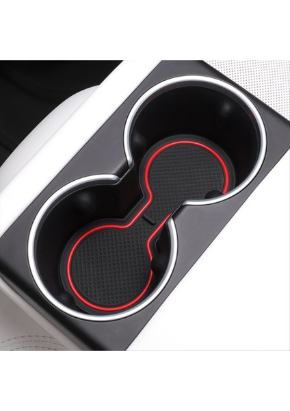 Tesla Model 3 Için Highland 2024 Kapı Yuvası Pad Su Kupası Yuvası Toz Geçirmez Koruyucu Pad Depolama Padü Depolama Pedi (Yurt Dışından) fiyatları