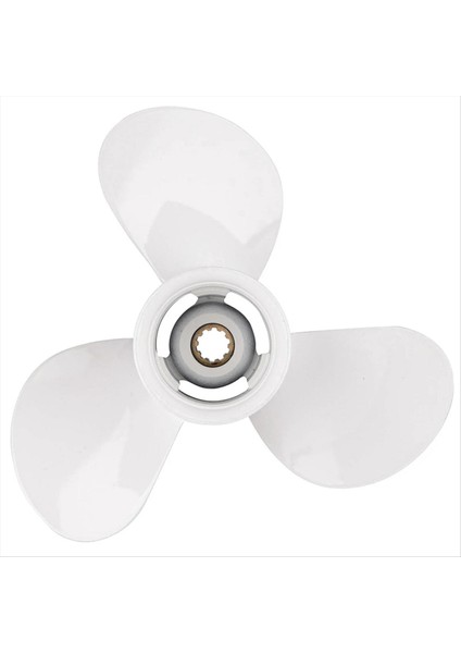9 7/8 x 12 Dıştan Takma Tekne Pervanesi 664-45954-00-EL Yamaha 20-30HP 10 Spline Rh (Yurt Dışından)