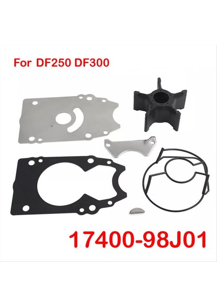 17400-98J01 Su Pompası Çapalayıcı Servis Kiti Suzuki Için Uygun 4 Strok Dıştan Takma DF250 DF300 Motor 17400-98J01 17400-98J02 (Yurt Dışından) fiyatları