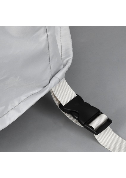 Kayık Kapağı Şişme Tekne Kapağı Kauçuk Tekne Koruyucu Kapak Su Geçirmez Toz Geçirmez ve Güneş Kremi Evrensel Gümüş (Yurt Dışından)