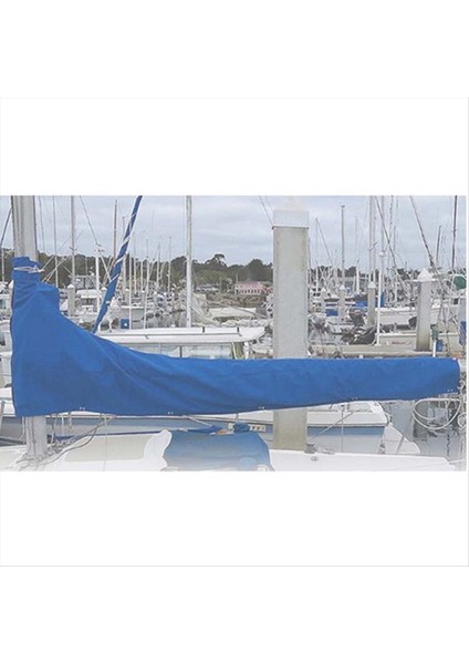 210D Su Geçirmez Yelken Kapağı Mainsail Boom Tekne Kapağı Anti Uv Güneşlik Bom Yelken Kapağı Toz Kapağı Yat Koruma Kapağı (Yurt Dışından) indirimleri