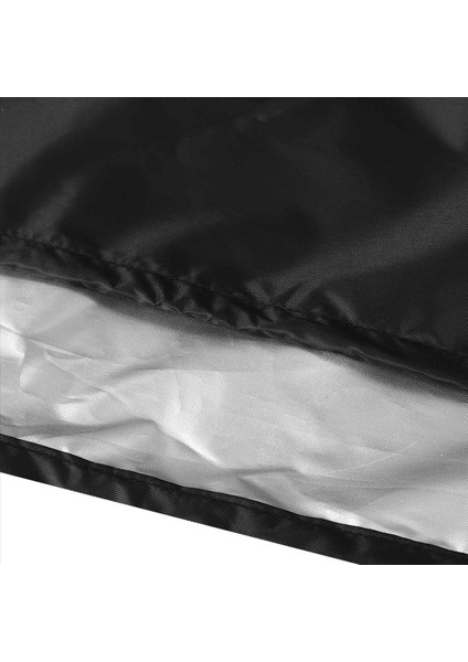 Kayık Kapağı Şişme Tekne Kapağı Lastik Tekne Koruyucu Kapak Su Geçirmez Toz Geçirmez ve Güneş Kremi Evrensel Siyah (Yurt Dışından)