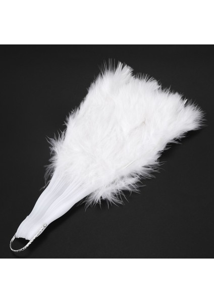 Bayan Tüy Fan 1920&#39 Ler Moulin Rouge Burlesque Süslü Elbise Kostüm Aksesuar - Beyaz (Yurt Dışından) fiyatları