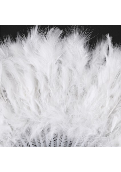 Bayan Tüy Fan 1920&#39 Ler Moulin Rouge Burlesque Süslü Elbise Kostüm Aksesuar - Beyaz (Yurt Dışından) indirimleri