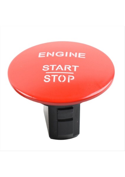2215450714 Araba Anahtarsız Başlat ve Durdur Tek Düğmeli Başlangıç Düğmesi Anahtarı Mercedes-Benz Tüm Serisi Kırmızı (Yurt Dışından)