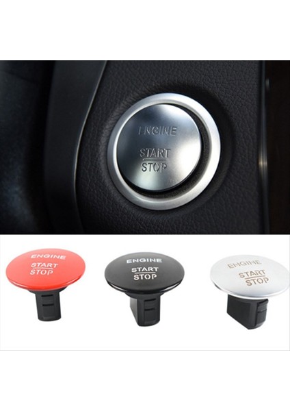 2215450714 Araba Anahtarsız Başlat ve Durdur Tek Düğmeli Başlangıç Düğmesi Anahtarı Mercedes-Benz Tüm Serisi Kırmızı (Yurt Dışından) fiyatları