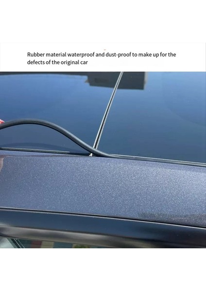 Tesla Model Y Su Geçirmez ve Gürültü Azaltma Için Çatı Sunroof Sızdırmazlık Şeridi Güneşli Sızdırmazlık Şeridi Tesla Modifikasyonu (Yurt Dışından) modelleri