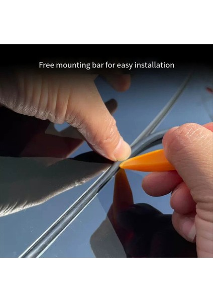 Tesla Model Y Su Geçirmez ve Gürültü Azaltma Için Çatı Sunroof Sızdırmazlık Şeridi Güneşli Sızdırmazlık Şeridi Tesla Modifikasyonu (Yurt Dışından) fırsatları