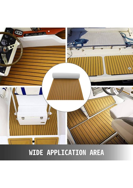 Köpük Tik Döşeme Eva Köpük Deniz Döşeme Tekne Döşeme Sayfası Aksesuarları Deniz Kahverengi Siyah 240X 45CM Kahverengi (Yurt Dışından) fiyatları