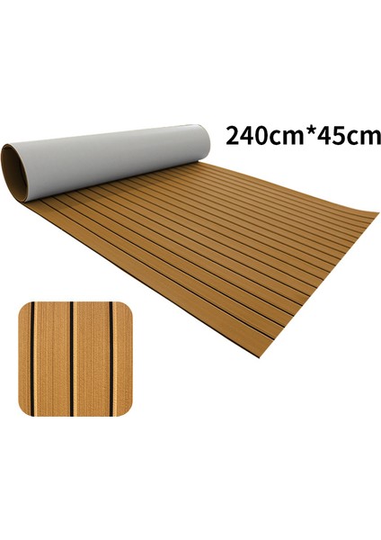 Köpük Tik Döşeme Eva Köpük Deniz Döşeme Tekne Döşeme Sayfası Aksesuarları Deniz Kahverengi Siyah 240X 45CM Kahverengi (Yurt Dışından) modelleri