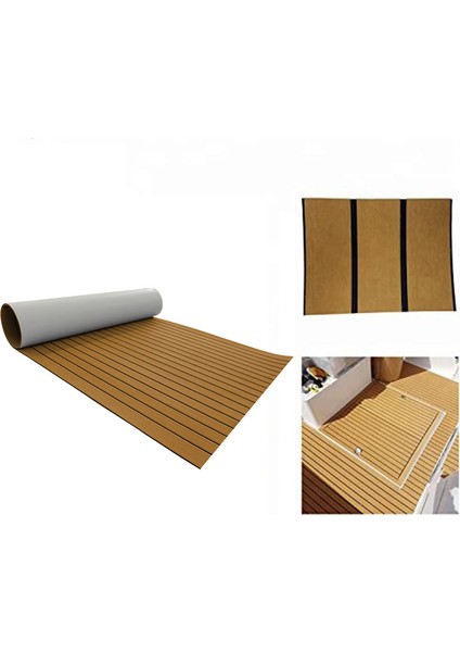Köpük Tik Döşeme Eva Köpük Deniz Döşeme Tekne Döşeme Sayfası Aksesuarları Deniz Kahverengi Siyah 240X 45CM Kahverengi (Yurt Dışından) indirimleri