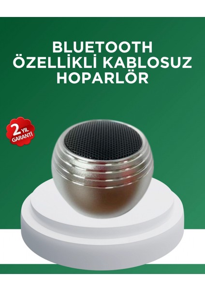 Mini Bluetooth Hoparlör Tws Özellikli Taşınabilir Güçlü Ses