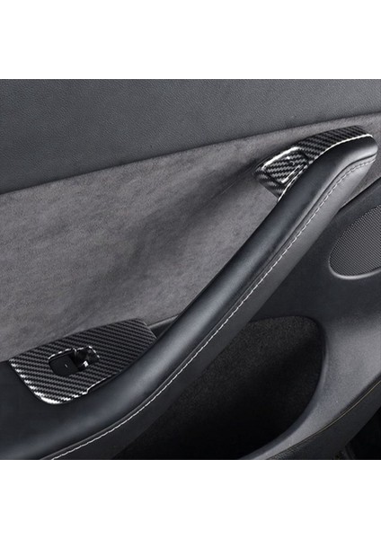 10 Adet Set Cam Asansör Paneli Düğmesi Tesla Yenileme Için Dekoratif Çıkartmalar 3 Iç Modifikasyon (Yurt Dışından) modelleri