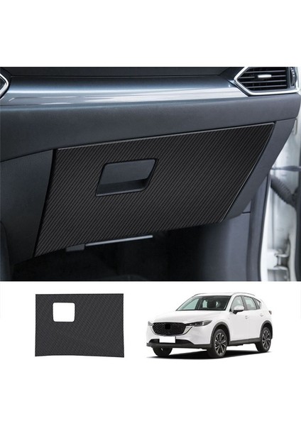 Araç Karbon Fiber Deri Depolama Eldiveni Kutusu Koruyucu Pad Anti-Bick Pad Mazda Cx-5 Cx5 2022+ Için Anti-Dirty Pad Mat Kapağı (Yurt Dışından) fiyatları