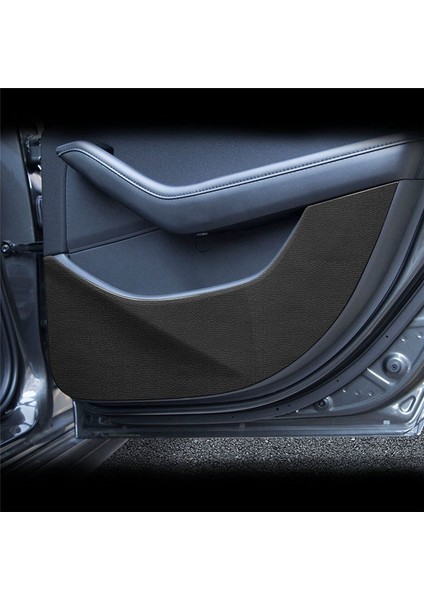 Araba Lychee Deri Deri Kapı Koruyucu Pad Kapı Tahtası Mazda 3 Axela 2022+ (Yurt Dışından) fırsatları