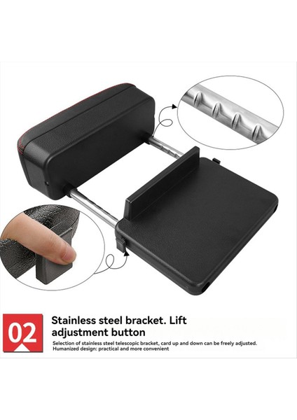 Kolçak Destek Dirsek Dinlenme Pedi Konsol Depolama Organizatör Ayarlanabilir Yükseklik Kol Destek Boxacessory B (Yurt Dışından) fırsatları