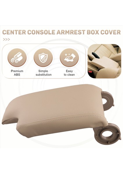 Araba Merkezi Konsol Kolçak Kutusu Kapak Saklama Kutusu Kapak Plakası 51168218307 Bmw 3 Serisi E46 1999-2004 Bej (Yurt Dışından) fırsatları