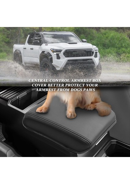 Toyota Tacoma 2024 Iç Aksesuarlar Için Otomobil Merkezi Konsolu Koltuk Kapak Pedi (Yurt Dışından) fırsatları